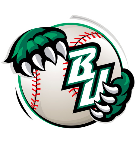 Binghamton University Bearcats Baseball Logo Design