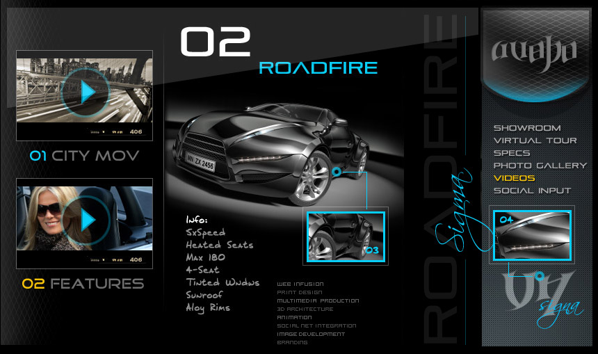 Visible Motion Portfolio, AI Multimedia Design