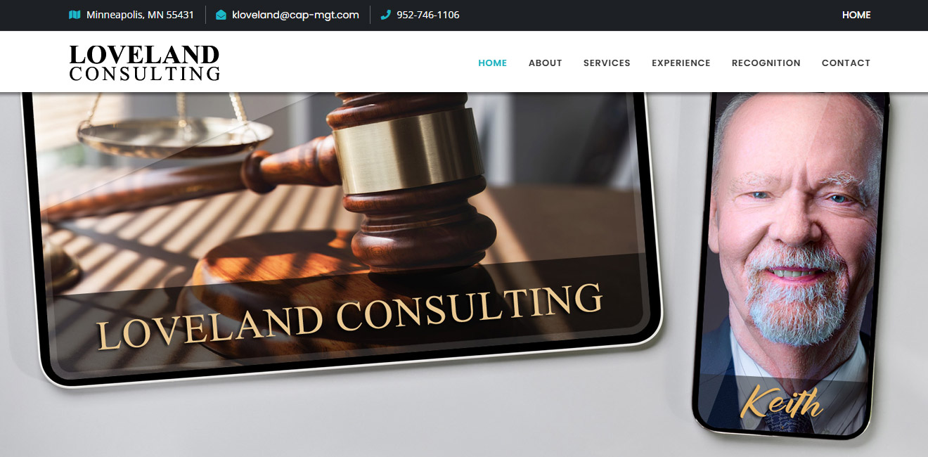 Visible Motion Portfolio, Keith Loveland