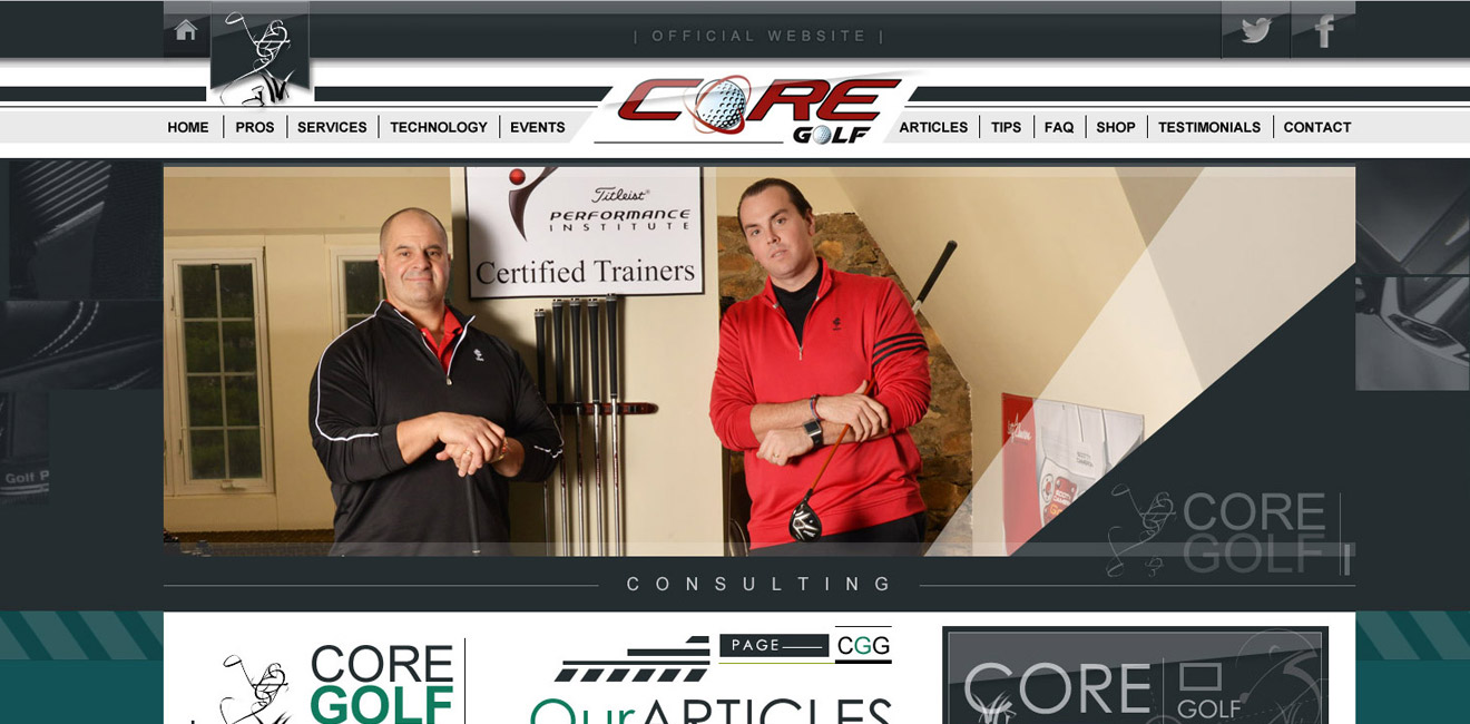 Visible Motion, Golf Design